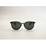 Óculos de Sol Unissex Zyon Verde Translúcido Lentes Pretas – Proteção UVA/UVB