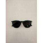 Óculos de Sol Unissex Zyon Verde Translúcido Lentes Pretas – Proteção UVA/UVB