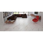 Porcelanato Delta Raggi Oro In 120X120