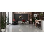 Porcelanato Delta Venato Off White Polido 90X90