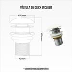 Cuba De Apoio Trezo Branca Inowar