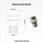 Cuba Semi Embutida Elegance Branca Inowar