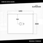 Cuba De Apoio Jaero Branca Inowar