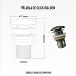 Cuba De Apoio Malibu Preto Fosco Inowar