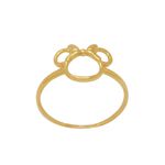 Anel Minnie em Ouro 18k