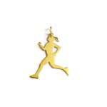 Pingente Corredora Ouro 18k