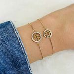 Pulseira Estrela de Davi em Ouro 18k