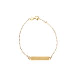 Pulseira Infantil em Ouro 18k 