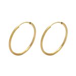 Brinco Argola Ouro 18k