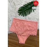 CALCINHA EM MICROFIBRA E RENDA HOT PAINT- preto