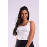 REGATA BASICA DECOTE QUADRADO- branco