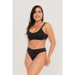 SUTIÃ EM MICROFIBRA BOJO INTEIRO CONFORT- preto