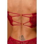 SUTIÃ RENDADO TQC COM ABERTURA PARA BOJO REMOVIVEL STRAPPY NAS COSTAS E ALÇAS REMOVIVEIS- DIVINO