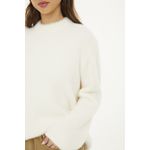 Pull Tricot Over Pelinho Animale Jeans