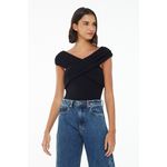 Blusa De Malha Decote Cruzado Animale Jeans