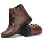Bota Coturno Feminina Marrom
