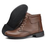 Bota Coturno Feminina Marrom