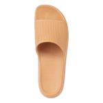 Chinelo Slide Feminino Caramelo