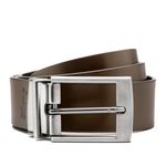 Cinto Dupla Face Couro Masculino TAMANHO 115cm