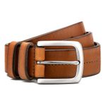 Cinto Couro Masculino Casual 17276 Whisky