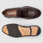 Sapato Social Loafer Miami Tabaco