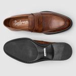 Sapato Casual Loafer Boca Conhaque