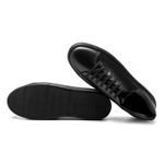 Tênis Sneakers 19659 Preto Solado Preto