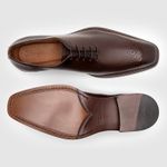 Sapato Social Wholecut Leantes Tabaco