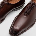 Sapato Social Wholecut Leantes Tabaco