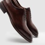 Sapato Social Wholecut Leantes Tabaco