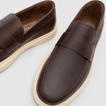 Sapato Mocassim Loafer Dário Café