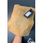 T-SHIRT CLC EMBORRACHADA MOSTARDA