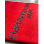 T-SHIRT RED EMBORRACHADA ARM MILANO