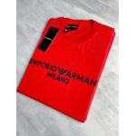 T-SHIRT RED EMBORRACHADA ARM MILANO
