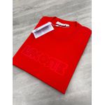T-SHIRT L EMBORRACHADA VERMELHA