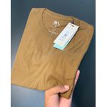 CAMISETA RSV BOLSO MARROM