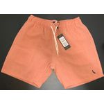 SHORT EM LINHO C DETALHE BORDADO GOIABA