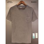 T-SHIRT RV BASICA CINZA BOLSO