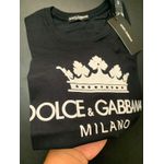 DIFERENCIADA DOLCE E GABBANA EMBORRACHADA PRETA