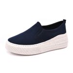 Slip On Mel - Suede Azul Marinho