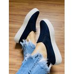 Slip On Melissa - Suede Azul Marinho