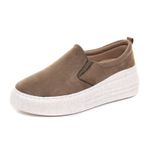 Slip On Mel - Suede Chocolate