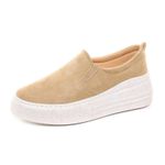 Slip On Mel - Suede Creme