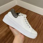 Tênis Olívia - Napa Branco/Manta Strass 