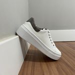 Tênis Olívia - Napa Branco/Manta Strass 