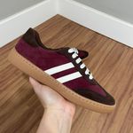 Tênis Diana - Vinho/Camurça Café 