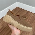 Slip On Melina - Suede Linhaça Sola Castanha