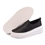 Slip On Stella - Brilho Preto