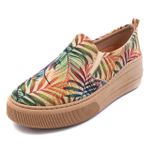 Slip On Melina - Floresta Color Sola Castanha