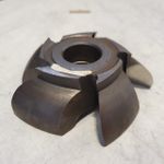 Fresa Para Meia Cana 125mm x 30mm 5 Asas Em Aço Fepam 